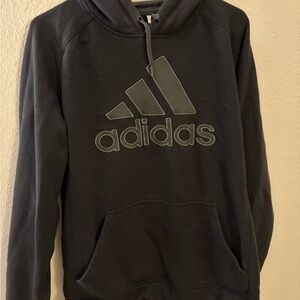 Adidas Men's Charcoal Gray Hoodie
